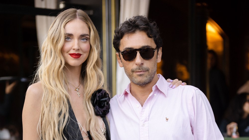 Chiara Ferragni and Lorenzo Serafini.