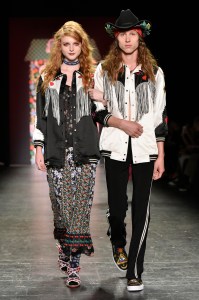 Anna Sui, Western-inspired Ensembles, Men’s Ensemble, Americana Collection, Spring 2017 Ready-to-Wear.