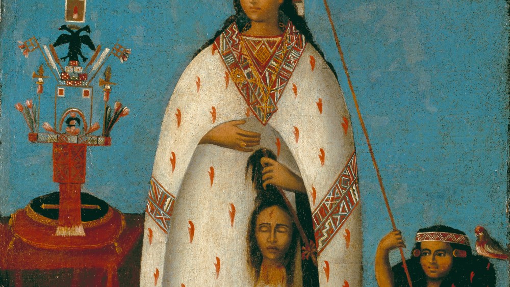Inca Noblewoman. Cuzco, circa 1850–1870. Denver Art Museum. Gift of Dr. Belinda Straight by exchange and New World Department Acquisition Funds.