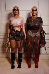 Front row at Jean Paul Gaultier Couture Fall 2022