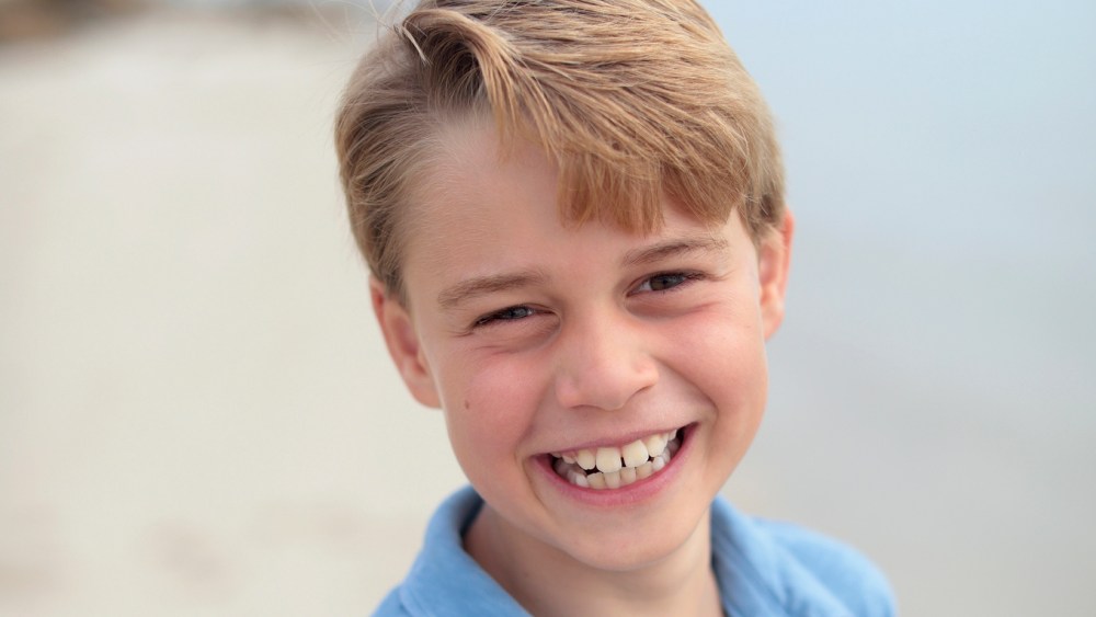 Prince George, whose ninth birthday is on Friday 22nd July, seen in a portrait taken by his mother, The Duchess of Cambridge, on holiday in the UK. Picture by The Duchess of Cambridge/WPA-Pool.