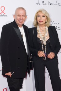 Jean Paul Gaultier and Amanda Lear