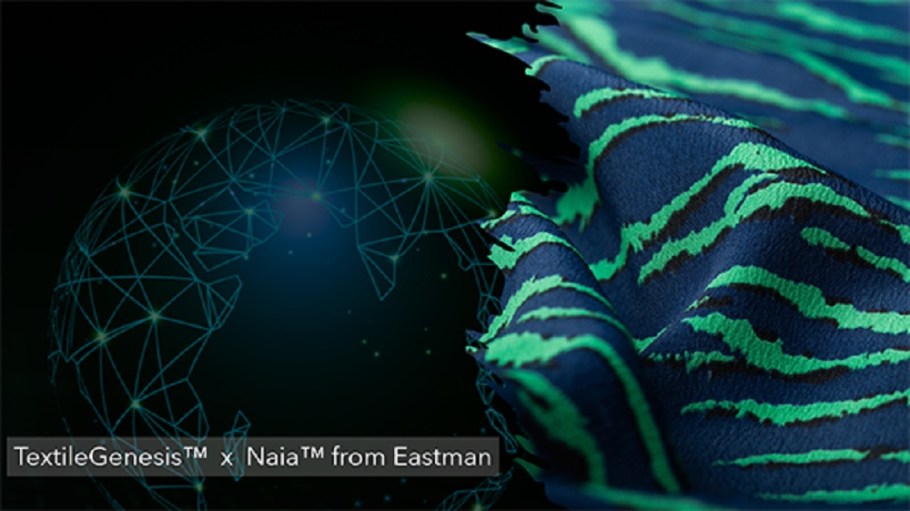 Eastman, maker of Naia fibers and yarns, has collaborated with TextileGenesis to use blockchain technology trace Naia's supply chain.