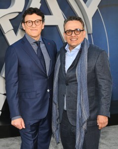 Directors Joe Russo and Anthony Russo at the premiere of "The Gray Man" held at TCL Chinese Theatre on July 13, 2022 in Los Angeles, California.