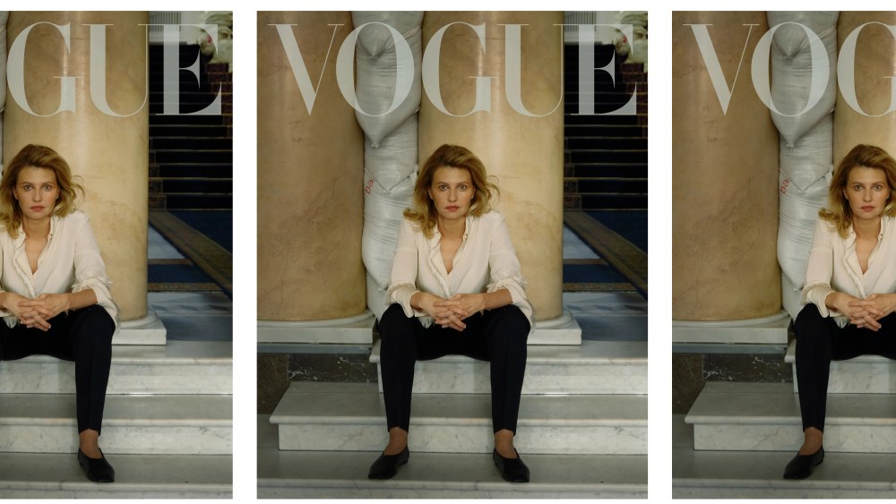 Ukraine’s First Lady Olena Zelenska was photographed by Annie Leibovitz.
