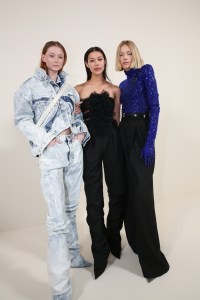 Backstage at Alexandre Vauthier Couture Fall 2022