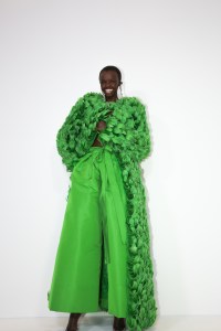 Backstage at Giambattista Valli Couture Fall 2022