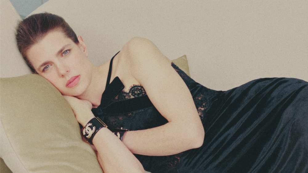 Charlotte Casiraghi in Chanel's pre-fall campaign.