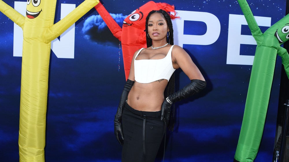 Keke Palmer at 'Nope' world premiere held at TCL Chinese 6 Theatre on July 18, 2022 in Los Angeles, California.