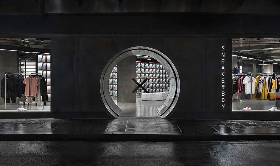 Sneakerboy's Melbourne flagship store.