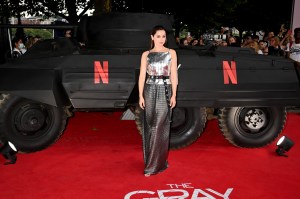 LONDON, ENGLAND - JULY 19: Ana de Armas attends "The Gray Man" Special Screening at BFI Southbank on July 19, 2022 in London, England. (Photo by Dave J Hogan/Getty Images)