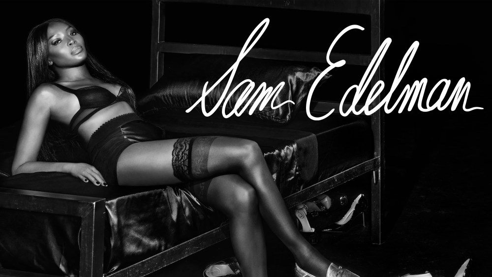 The Sam Edelman fall campaign featuring Naomi Campbell.