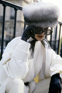 A look from the Marc Bohan for Christian Dior Fall 1979 Ready to Wear Advance.
