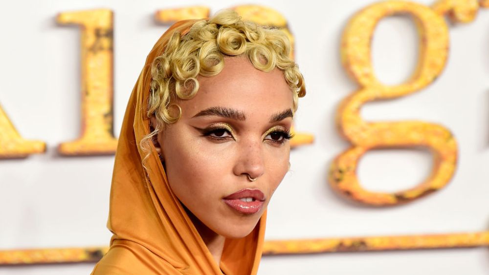 LONDON, ENGLAND - DECEMBER 06: FKA Twigs attends the World Premiere of "The King's Man" at Cineworld Leicester Square on December 06, 2021 in London, England. (Photo by Stuart C. Wilson/Getty Images)