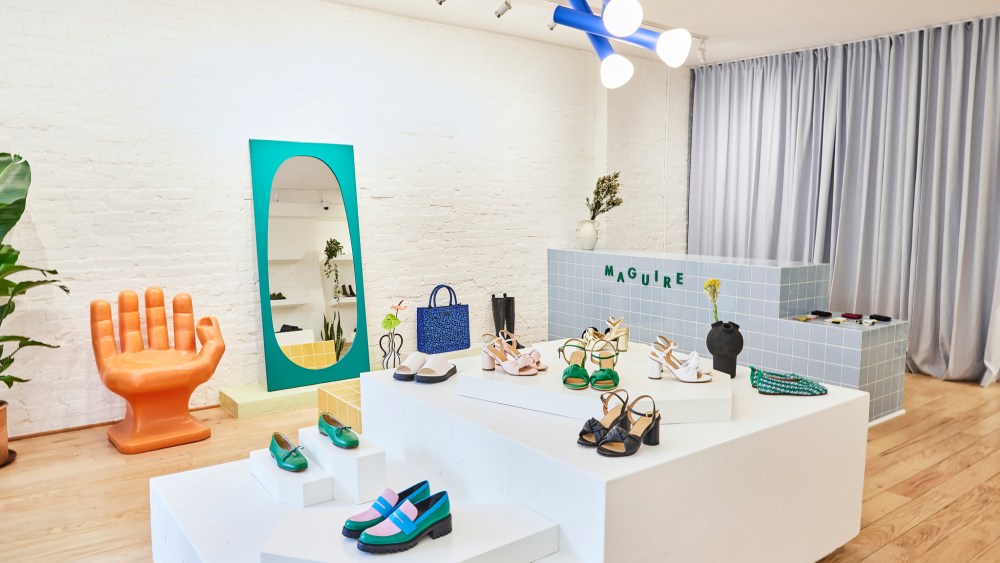 Inside Maguire’s NYC boutique.
