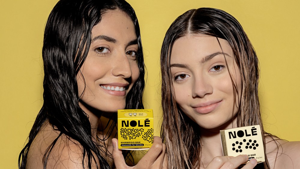 Nolé shampoo and conditioner bars.