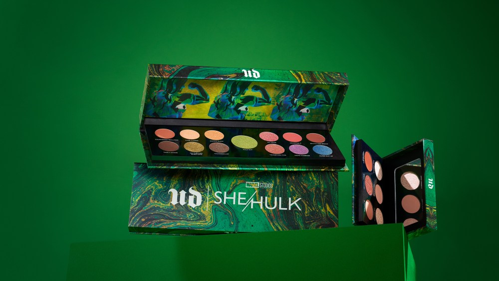 Urban Decay x She-Hulk Makeup Collection
