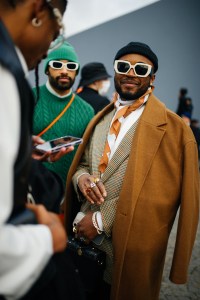 Street style at Paris Men's Fashion Week Fall 2022