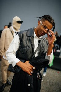 Street style at Paris Men's Fashion Week Fall 2022