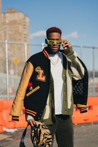 Street style at New York Fashion Week Fall 2022