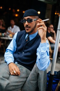 Street style at Paris Men's Fashion Week Spring 2023