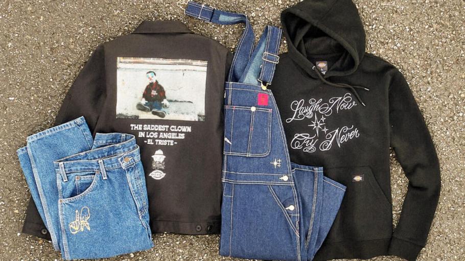 Dickies teamed with award-winning photographer Estevan Oriol for a collection that reflects the grit and glamour of Los Angeles.