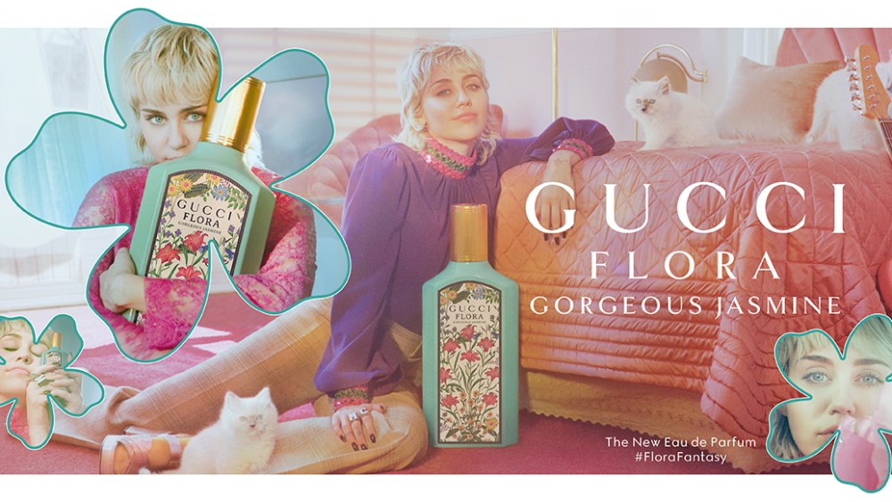 Miley Cyrus for Gucci Flora Gorgeous Jasmine