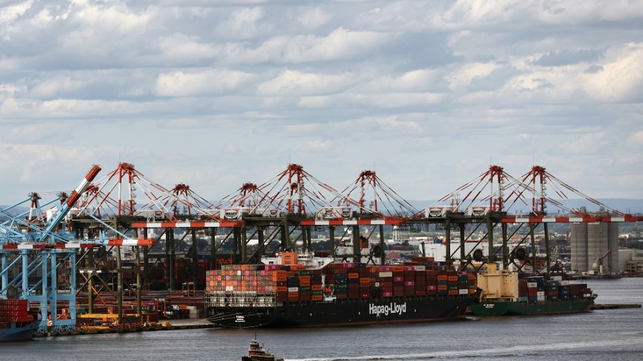 The NY-NJ Port Authority will charge a quarterly container imbalance fee for ocean carriers, spurred by a cargo shift from the West Coast.