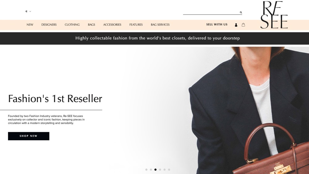 The Resee website.