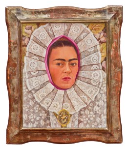 Self-portrait with a Resplandor, Frida Kahlo, 1948.