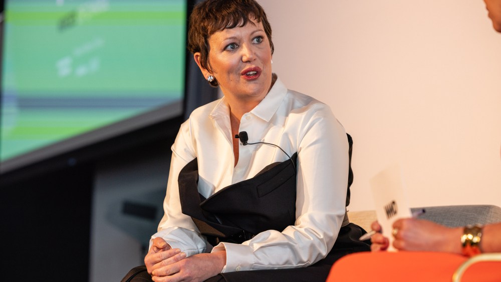 Bergdorf Goodman president Darcy Penick at the 2022 WWD x FN x Beauty Inc Women in Power event in New York City