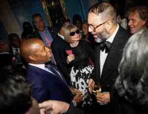 Mayor Eric Adams and Anna Wintour.