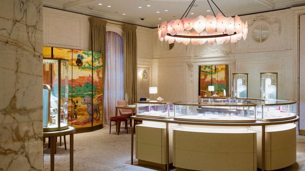 Inside the renovated Cartier Fifth Avenue Mansion.
