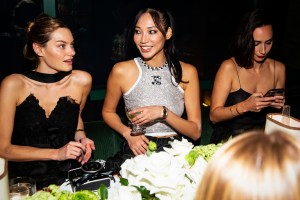 Camille Rowe and Soo Joo Park