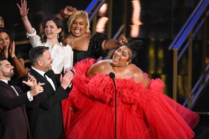 Lizzo at the 74th Primetime Emmy Awards.