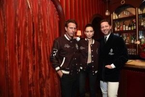 Erik Torstensson, Camilla Fayed and Derek Blasberg.