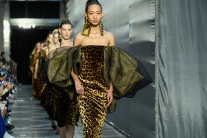 Runway at Halpern RTW Spring 2023 on September 18, 2022 in London