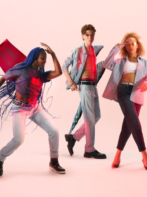 Hugo Boss and Replay launch co-branded denim capsule.