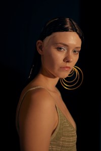 Backstage at KNWLS Ready to Wear Spring 2023, photographed in London on Sep 16, 2022.