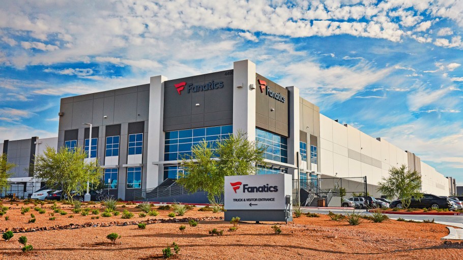 Fanatics' Las Vegas warehouse
