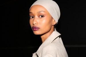 Backstage at Max Mara RTW Spring 2023