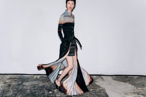 Backstage at Peter Do RTW Spring 2023