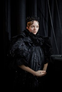 Backstage at Richard Quinn RTW Spring 2023