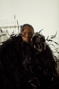 Backstage at Richard Quinn RTW Spring 2023