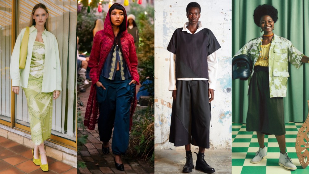 The Spring 2023 collections of House of Sunny; Paria Farzaneh; Phoebe English; Nicholas Daley