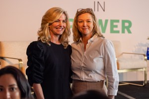 The scene at Women in Power.
