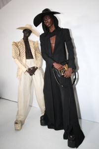 Backstage at Balmain RTW Spring 2023
