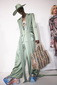 Backstage at Balmain RTW Spring 2023