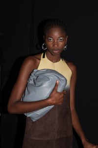 Backstage at Jil Sander RTW Spring 2023