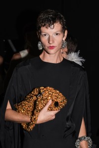 Backstage at Jil Sander RTW Spring 2023